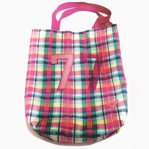 FREE WITH PURCHASE! AE Outfitters -Plaid Pink Tote